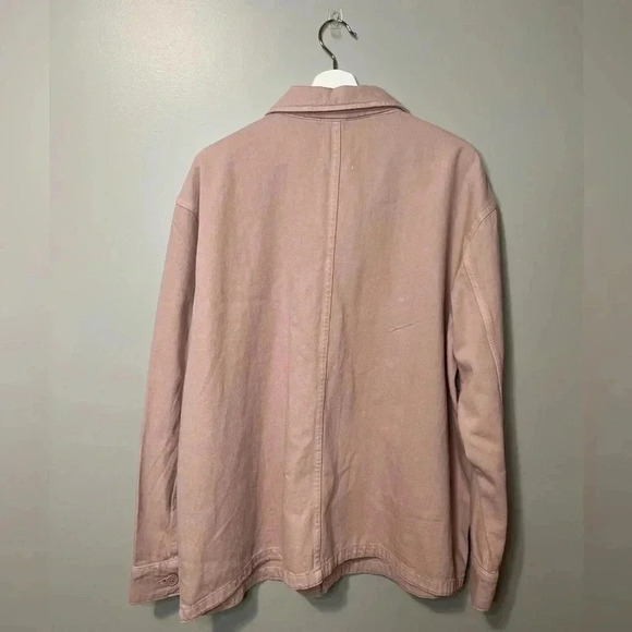 Zara The Victoria Overshirt Pink Denim - Picture 7 of 9